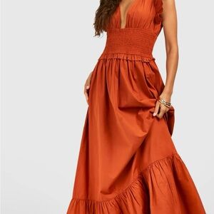 Terracotta Maxi Dress